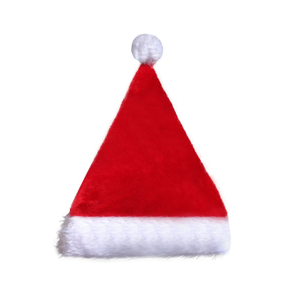 Christmas Hat LED Light Plush Children's Adult Christmas Decorations Christmas