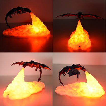 DragonGlow: LED Rechargeable Desk Lamp by Epic Ambiance