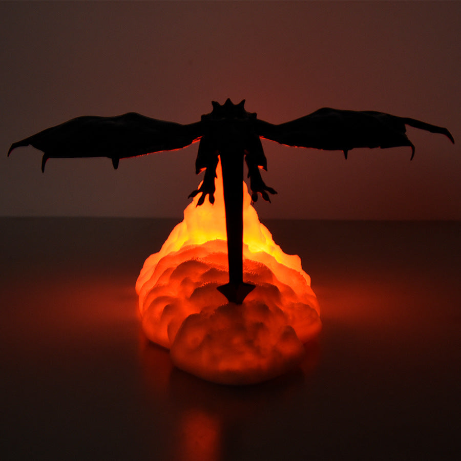 DragonGlow: LED Rechargeable Desk Lamp by Epic Ambiance